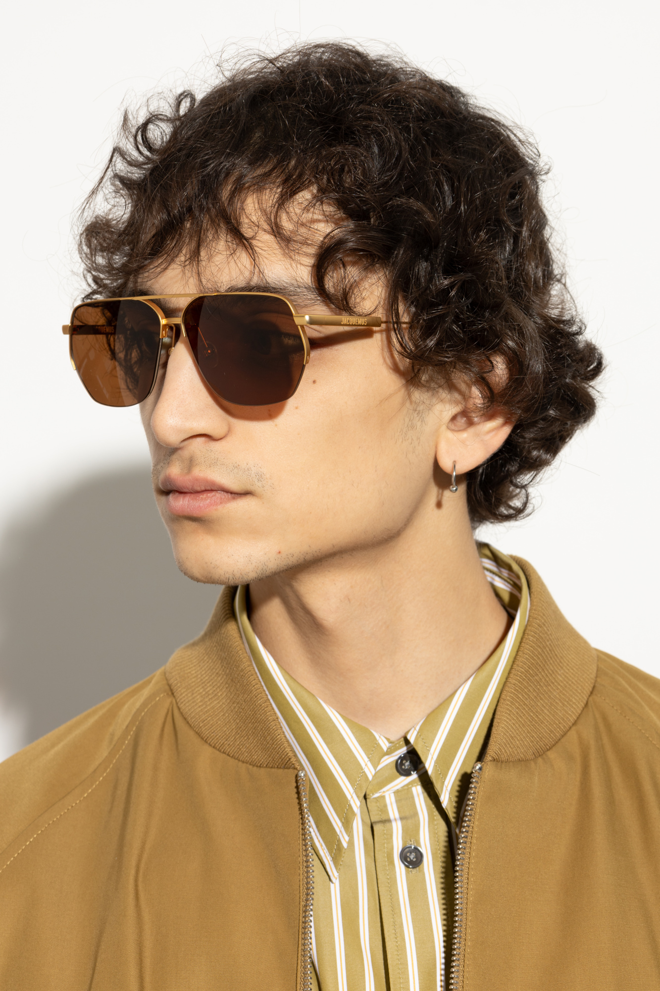サングラス JACQUEMUS SUN GLASS (JAC60C3SUN 000) Jacquemus Sunglasses with logo | Women's Accessories | Vitkac